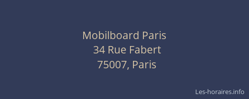 Mobilboard Paris