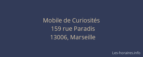 Mobile de Curiosités