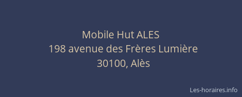 Mobile Hut ALES
