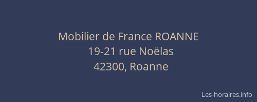 Mobilier de France ROANNE