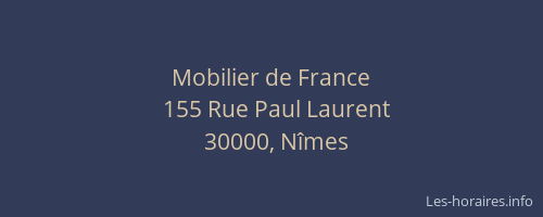 Mobilier de France