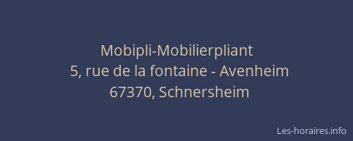 Mobipli-Mobilierpliant