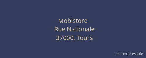 Mobistore
