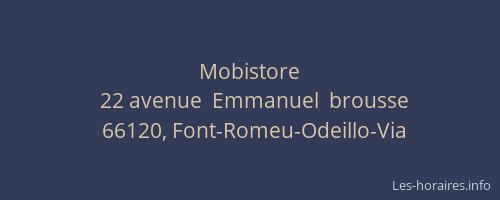 Mobistore