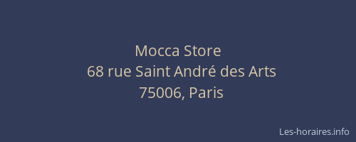 Mocca Store