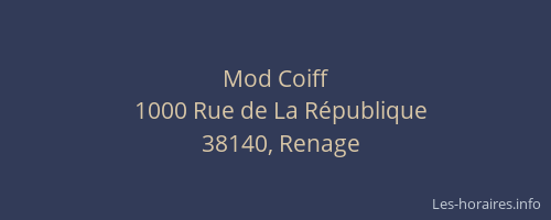 Mod Coiff