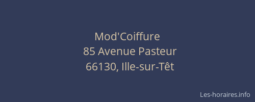 Mod'Coiffure