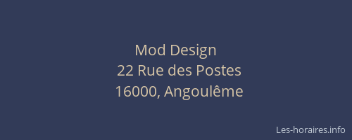 Mod Design