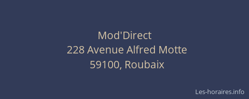 Mod'Direct