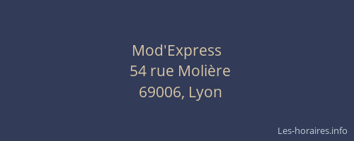 Mod'Express