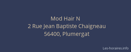 Mod Hair N