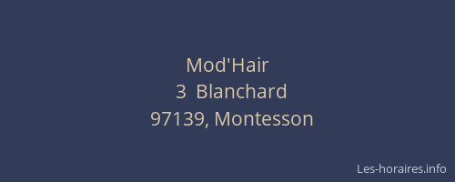Mod'Hair