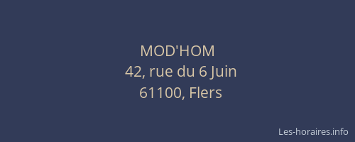 MOD'HOM