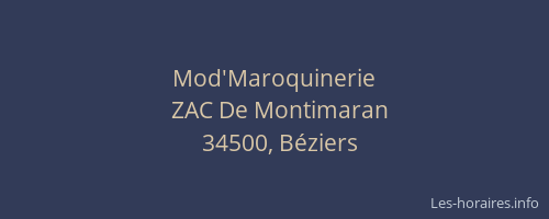Mod'Maroquinerie