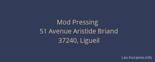 Mod Pressing