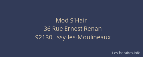 Mod S'Hair