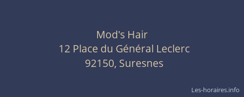 Mod's Hair
