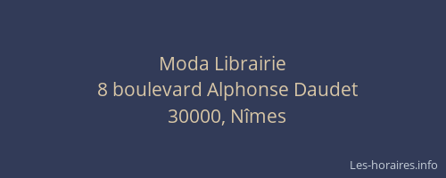 Moda Librairie