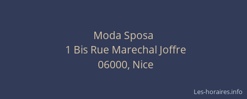 Moda Sposa