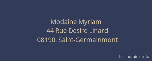 Modaine Myriam