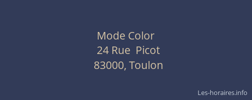 Mode Color