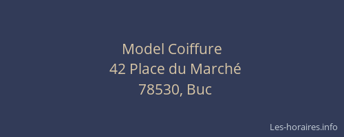 Model Coiffure