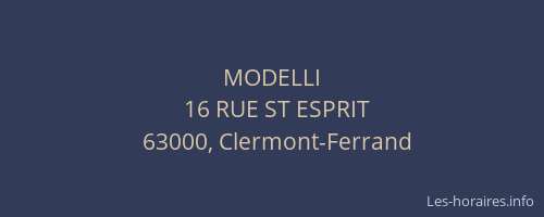 MODELLI