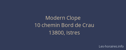 Modern Clope