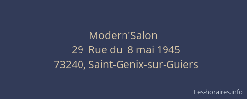 Modern'Salon