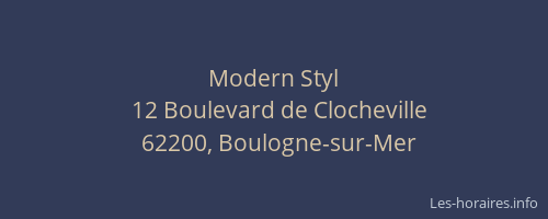 Modern Styl
