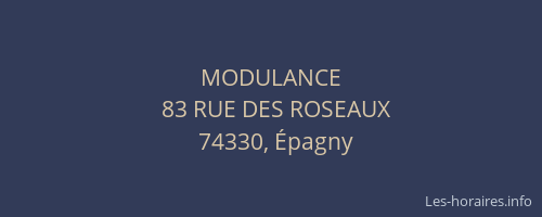 MODULANCE
