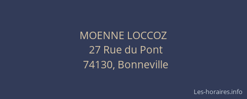 MOENNE LOCCOZ