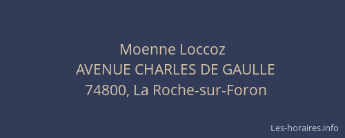 Moenne Loccoz