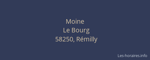 Moine