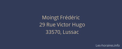 Moingt Frédéric