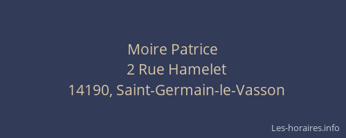 Moire Patrice