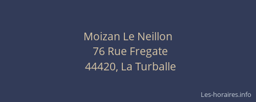 Moizan Le Neillon