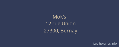 Mok's