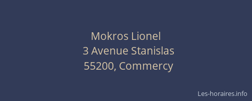 Mokros Lionel