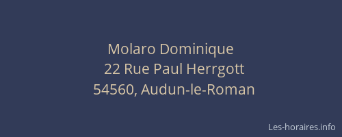 Molaro Dominique