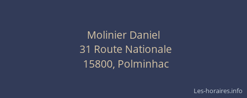 Molinier Daniel