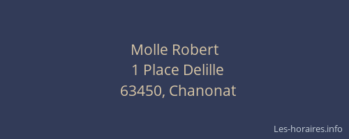Molle Robert