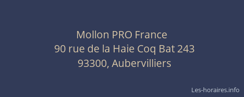 Mollon PRO France