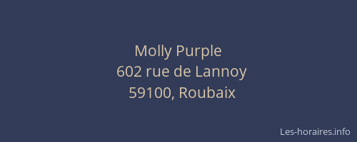 Molly Purple