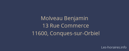 Molveau Benjamin