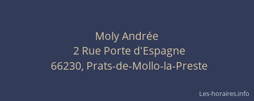 Moly Andrée