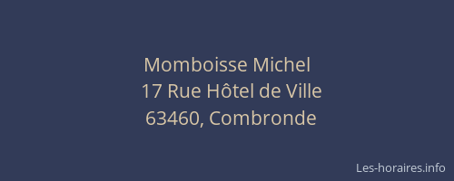 Momboisse Michel