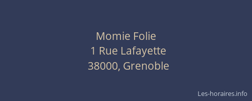Momie Folie