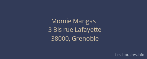 Momie Mangas