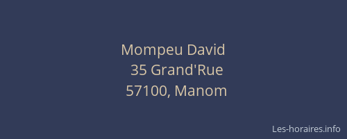 Mompeu David